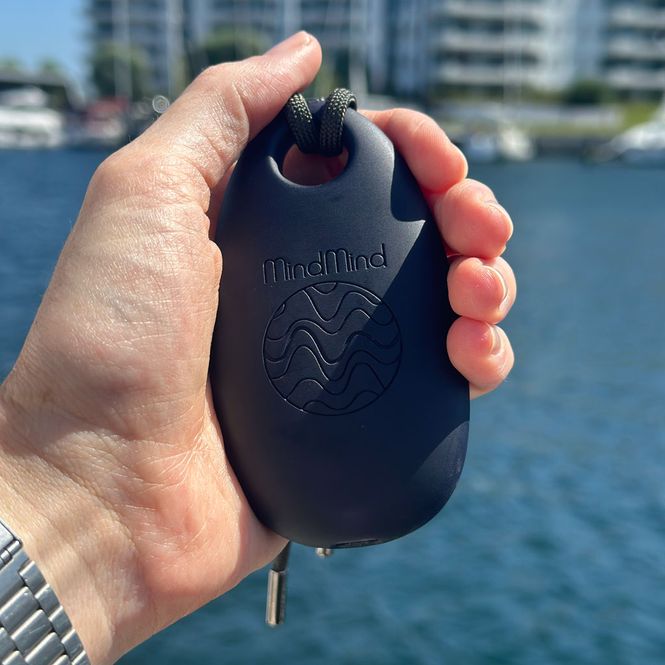 Hovedbilde BiBi - håndholdt pusteguide med lys og vibrasjon