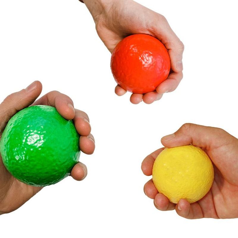 3pk Terapeutisk skumgummiballer