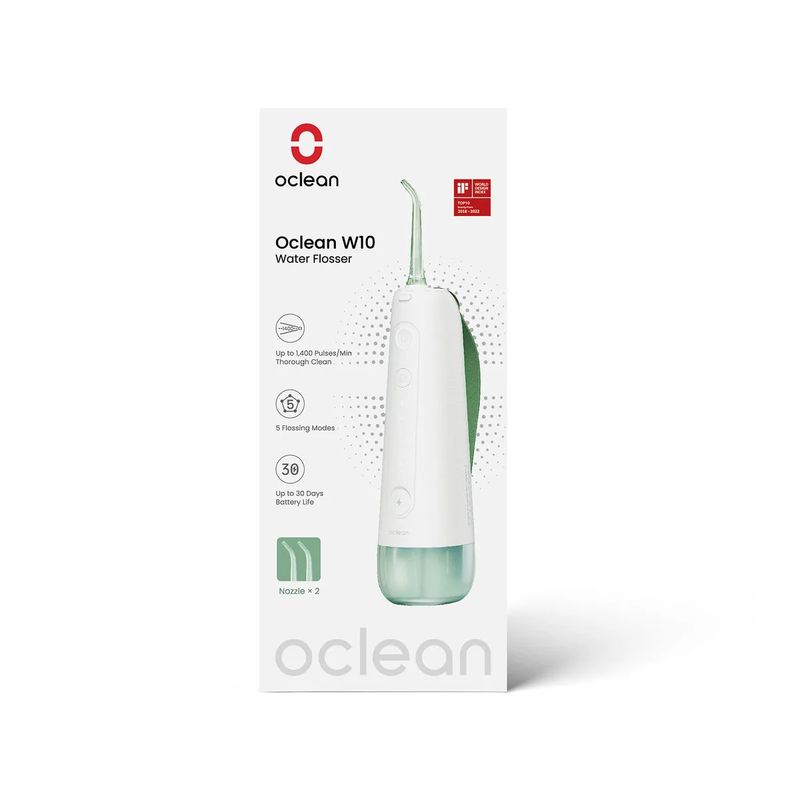 Oclean vannflosser W10 grønn