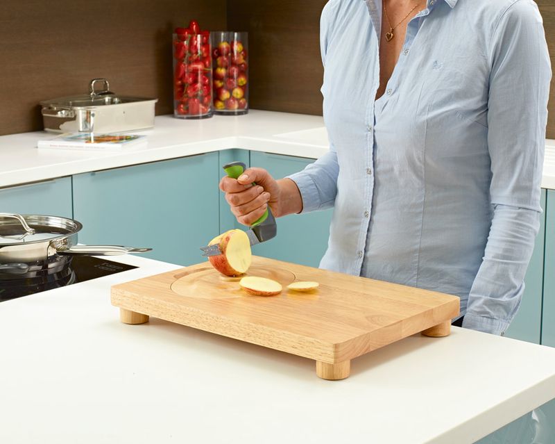 Ergonomisk kjøkkenkniv med godt grep