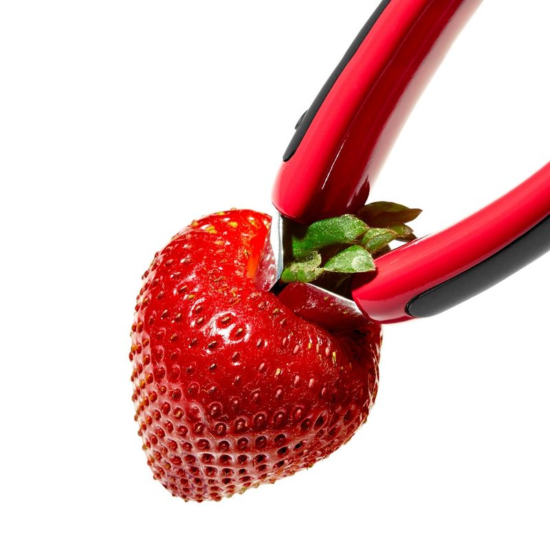 Ergonomisk Jordbærstilkfjerner