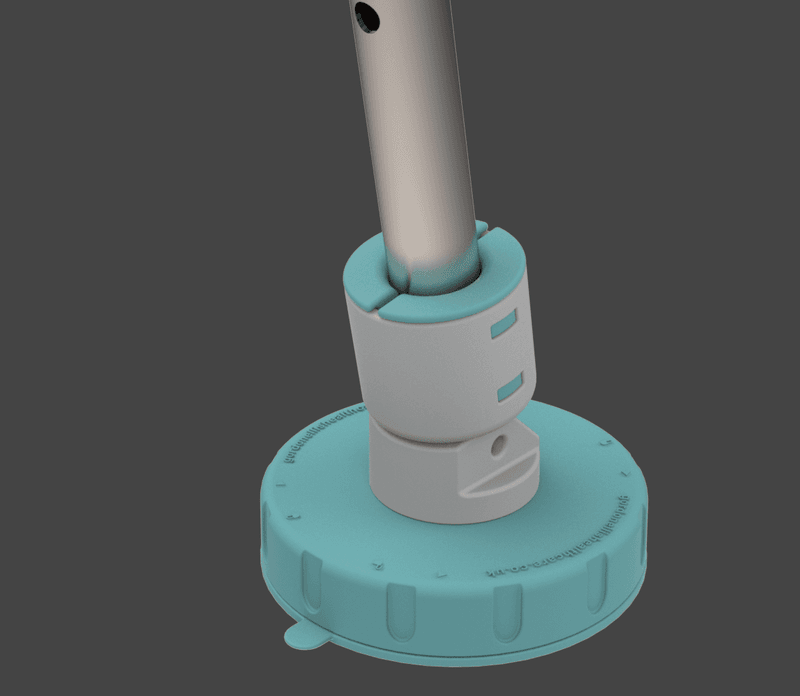 Sugeføtter universal,  4pk